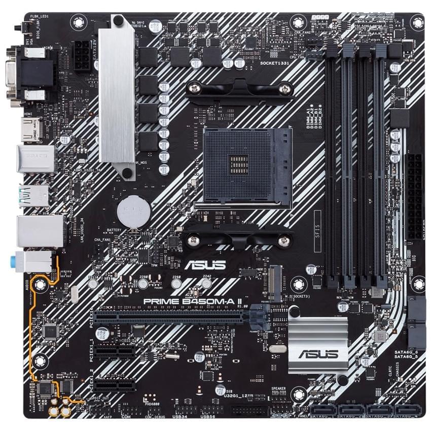 Motherboard Asus B450m-A II Am4